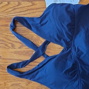 Athleta Women's Navy Blue Tankini Swimwear